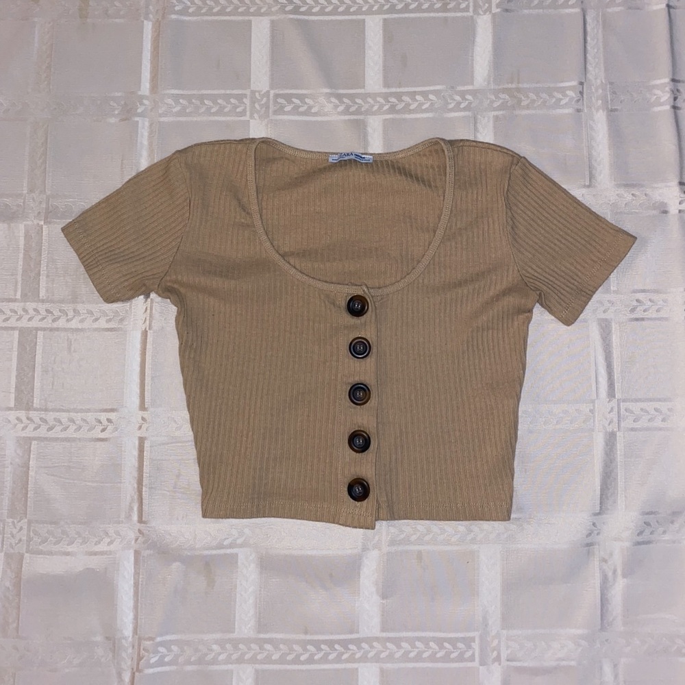 Zara Button-Up Top